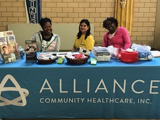 Nurse Garcia pictured with Alliance Community Health Care