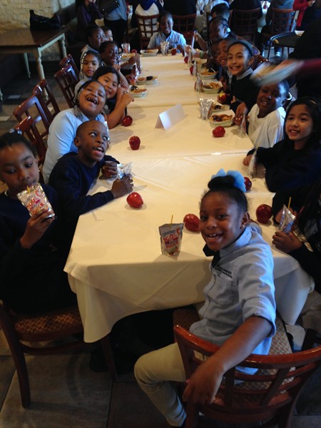 Liberty House offered lunch to students who competed in the competition.